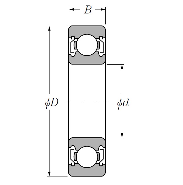 SKF 61900-2Z