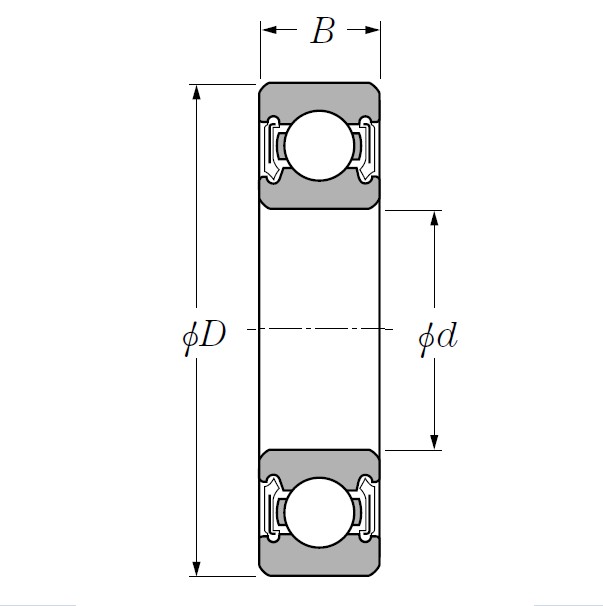 SKF 63010-2RS1