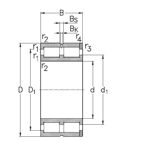 SKF NNC 4852 CV