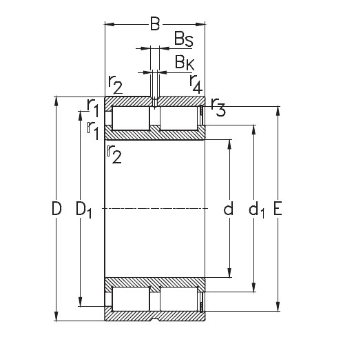 SKF NNCF 4880 CV