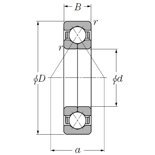 FAG QJ348N2MPA