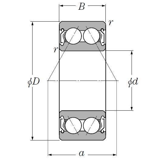 SKF 3306 A-2Z/MT33