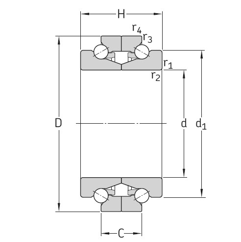 SKF 234428 BM1/SP