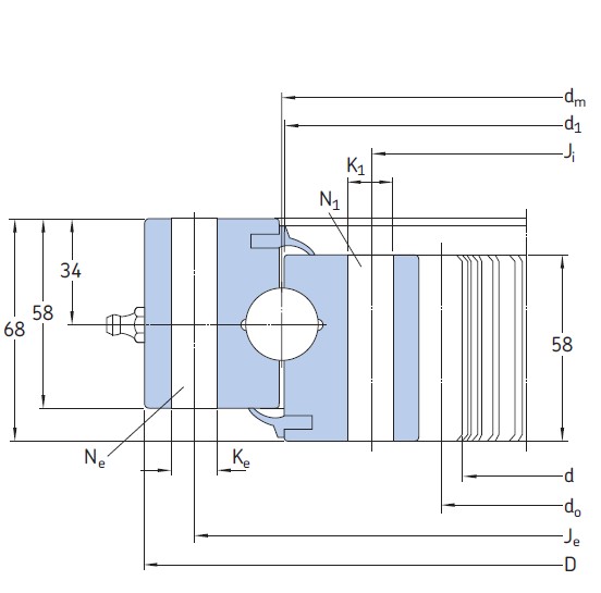 SKF RKS.062.25.1534