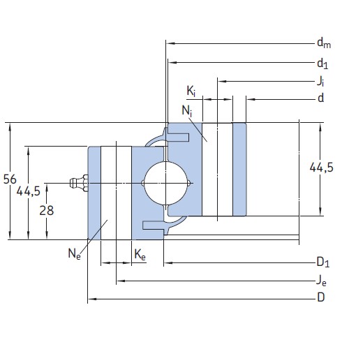 SKF RKS.060.20.0744