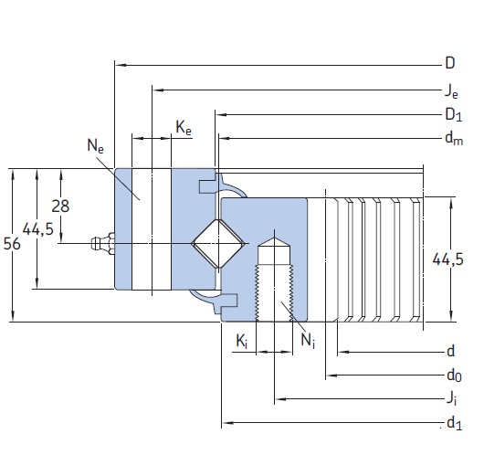 SKF RKS.162.14.0544