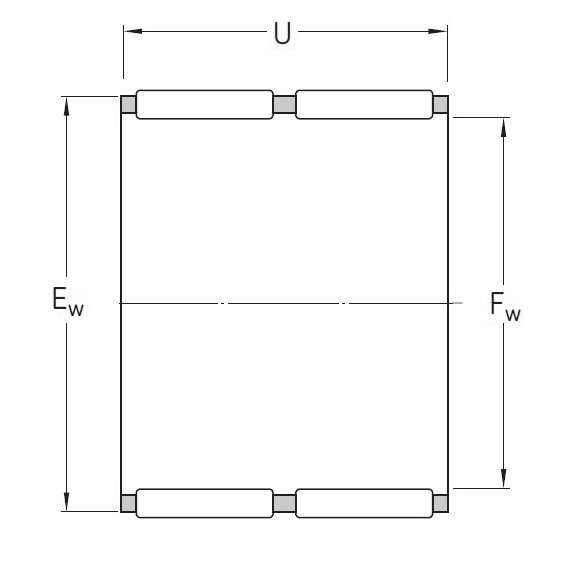 SKF K 80x88x46 ZW