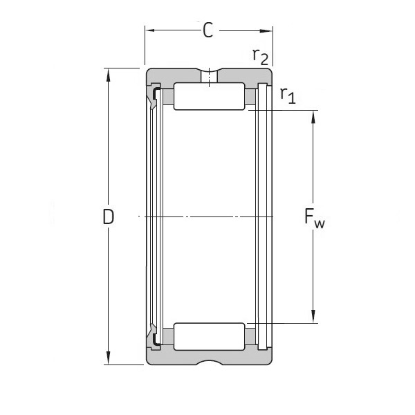 SKF RNA 4908 RS