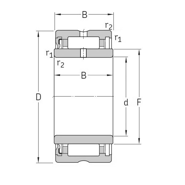 SKF NA 4908 RS