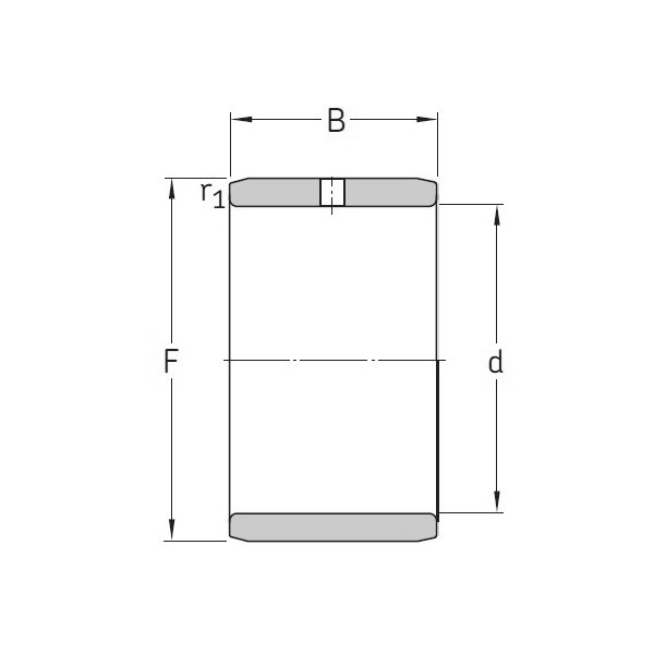 SKF IR 8x12x10 IS1