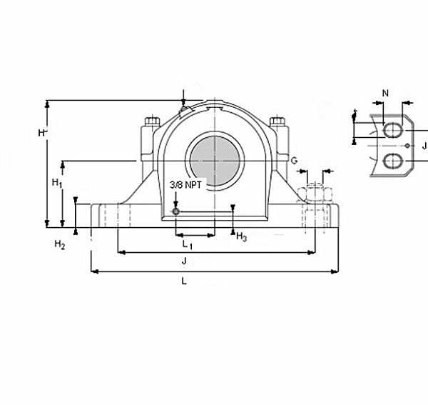 SKF SDAF 23280  Housing