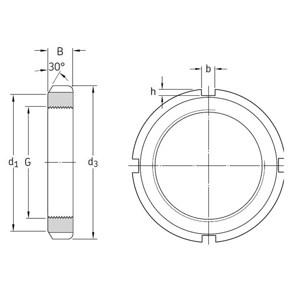 SKF KM 7 Lock Nut