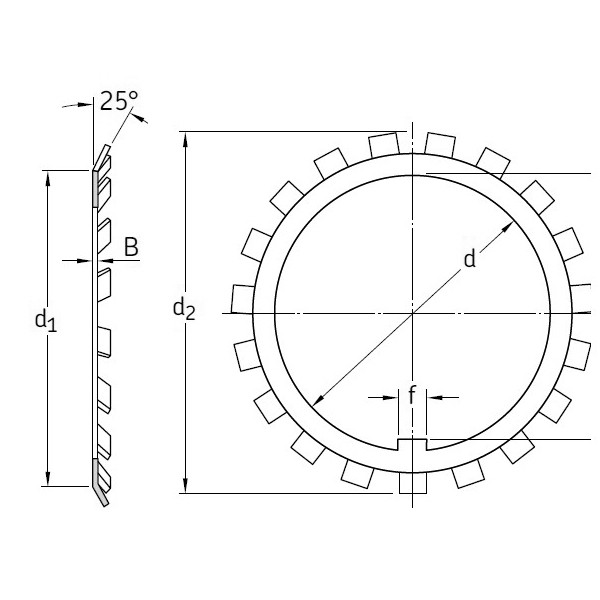 SKF MB 3 Lock Nut