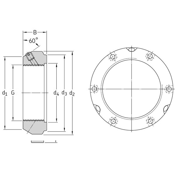 SKF KMT 40 Lock Nut