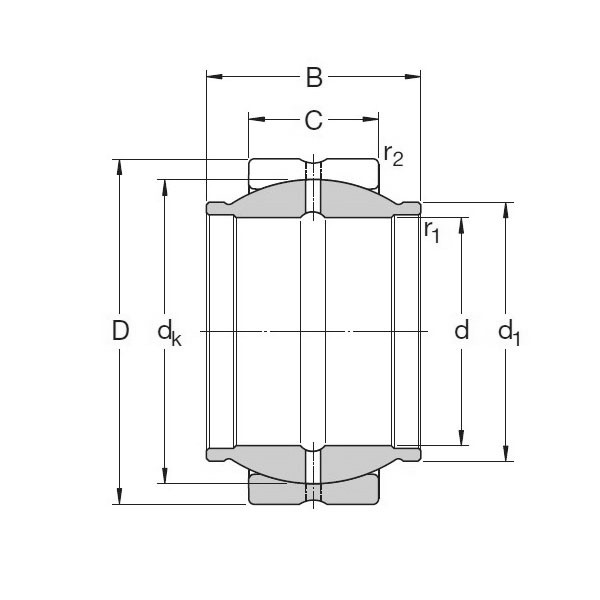 SKF GEZM 010 ES