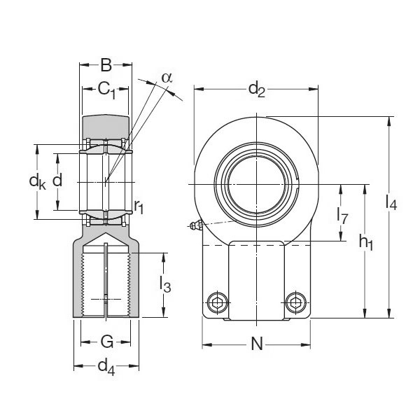 SKF SIQG 12 ESA