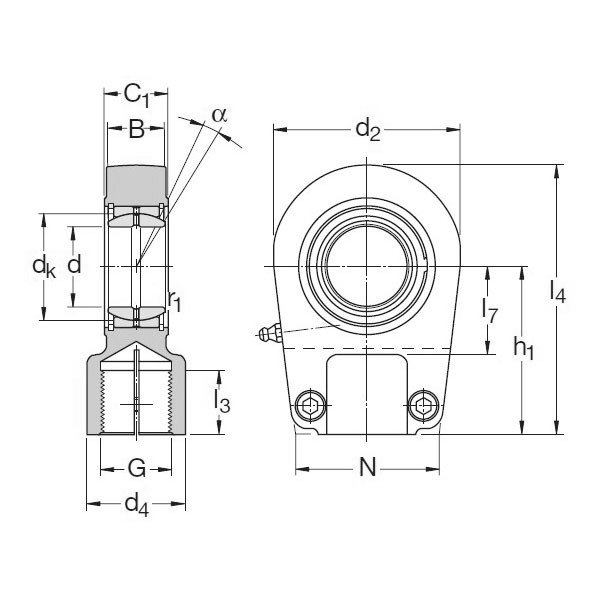 SKF SIR 20 ES