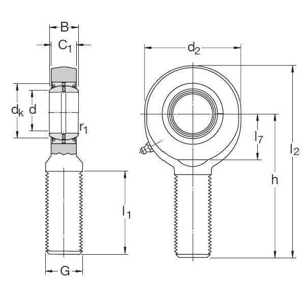 SKF SA 45 ES-2RS