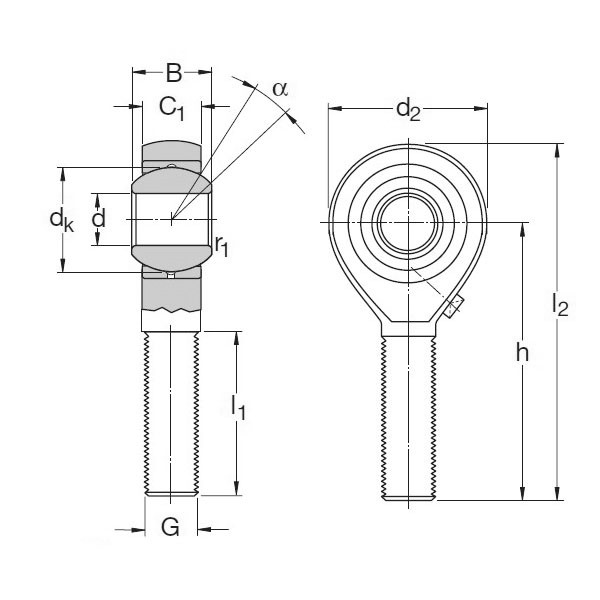 SKF SAKAC 5 M