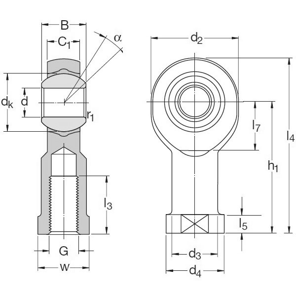 SKF SIKB 16 F/VZ019